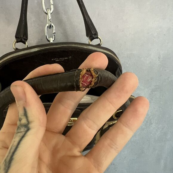 The Marc Jacobs Striped Hudson Bag FA06 Rare - Picture 12 of 14